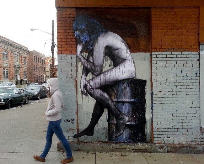 the-thinker-in-oil-jersey-city