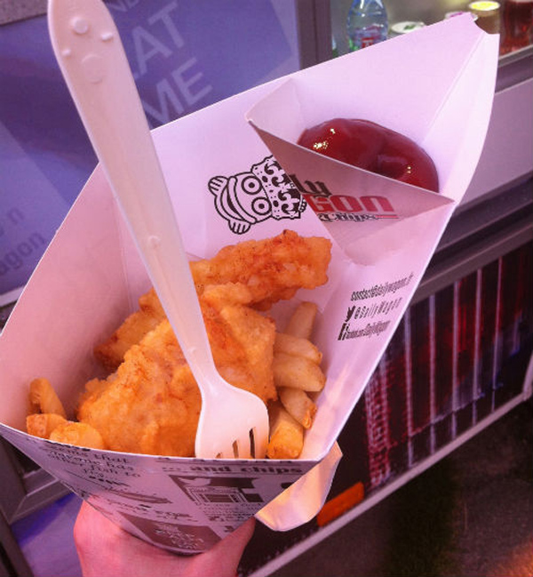 cornet fish and chips daily wagon