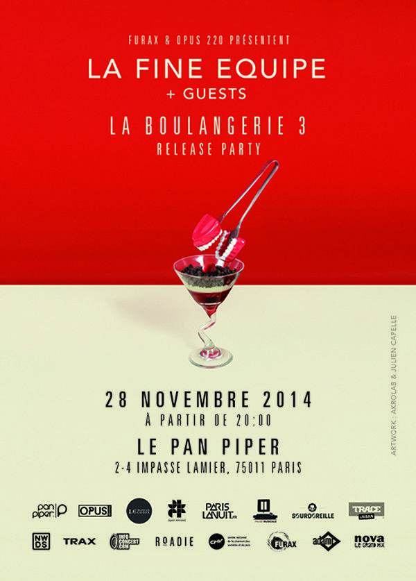 La Fine Equipe te donne rendez-vous le 28 novembre au Pan Piper !