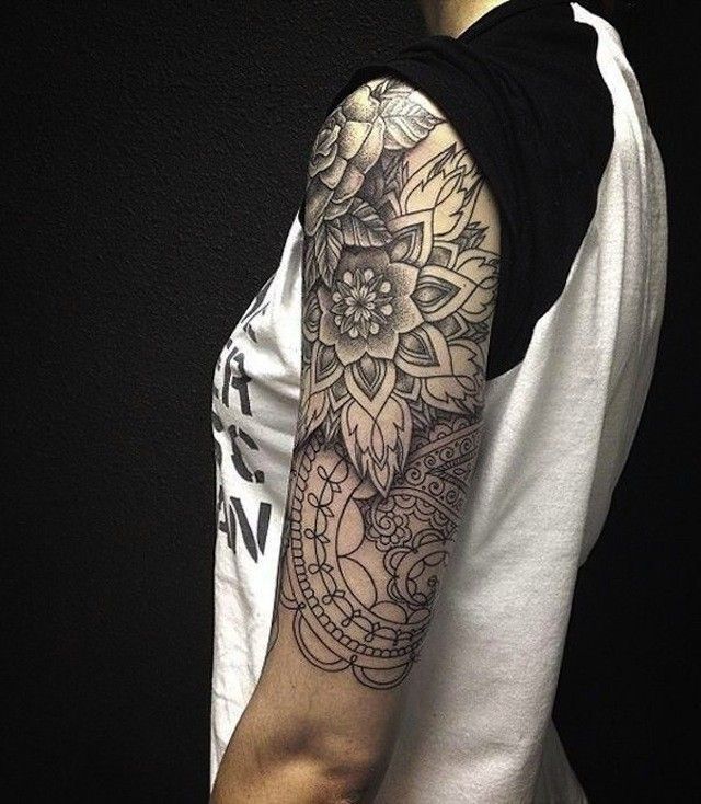 tatouages-gemetriques-permanents-art-corporel