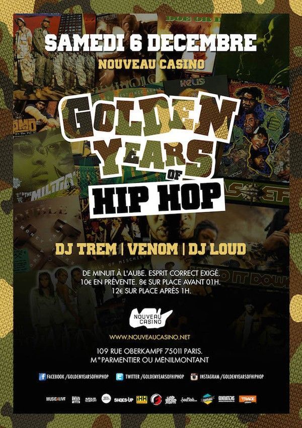 hip hop golden party