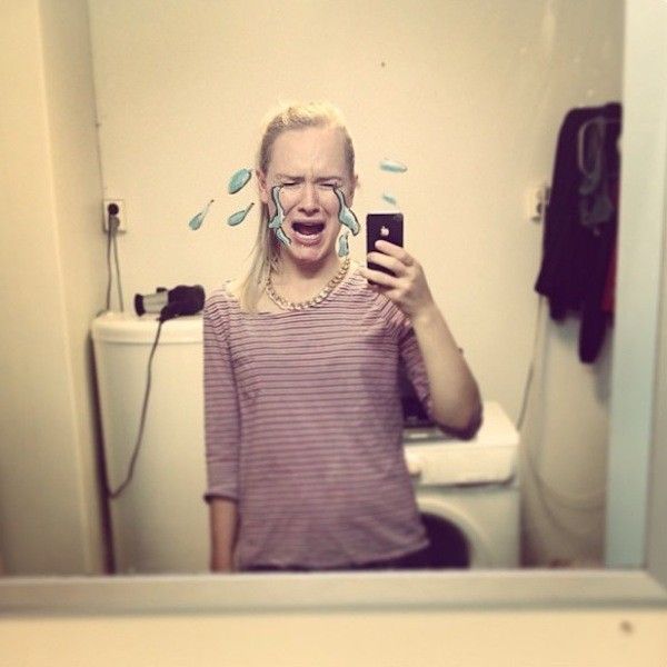 selfie miroir