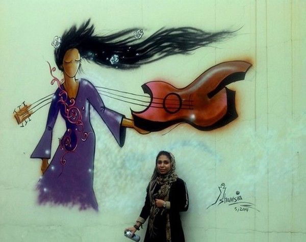 shamsia hassani street art