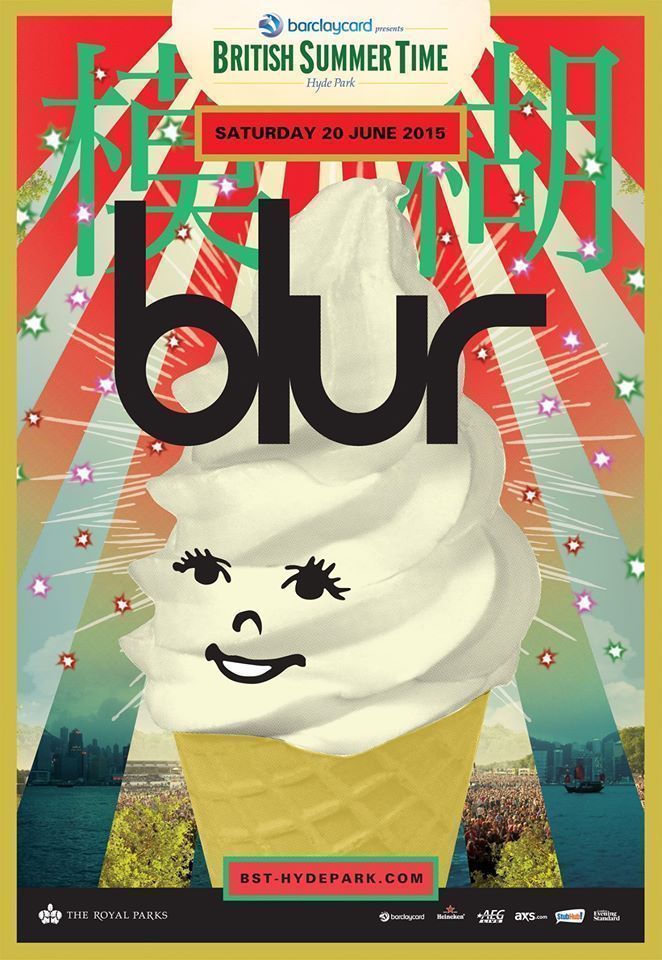 Blur festival retour affiche