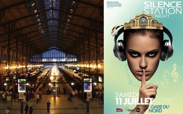Cet été, la Gare du Nord se transforme en discothèque