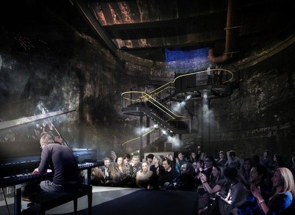 Une salle de concert va s’ouvrir à Londres…sous la Tamise.