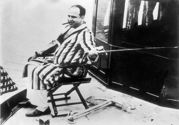 Al Capone sur son yacht