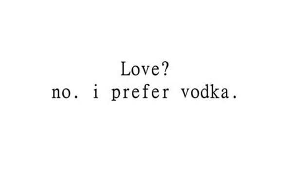 amour alcool