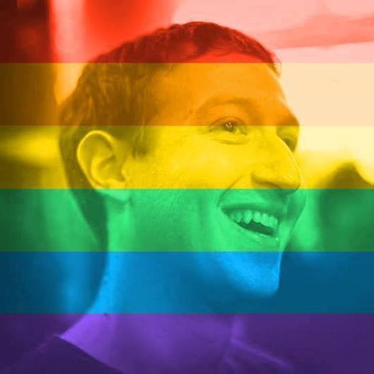 Les russes contre le coloris LGBT de Facebook