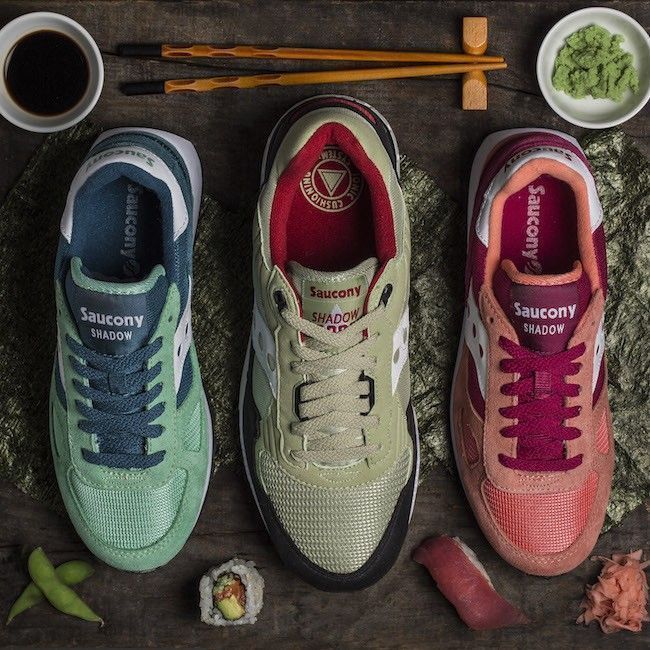 sushi pack saucony