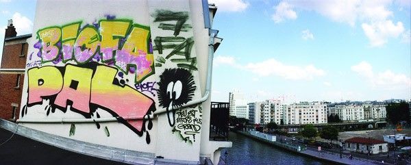rooftop graffiti paris jean-yves donati