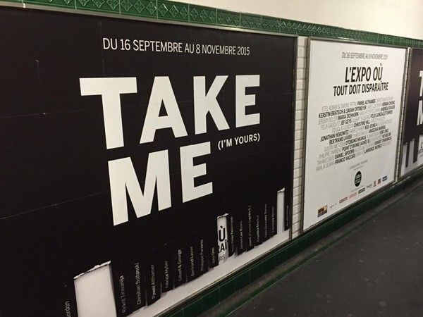 campagne tbwa métro république take me i'm yours