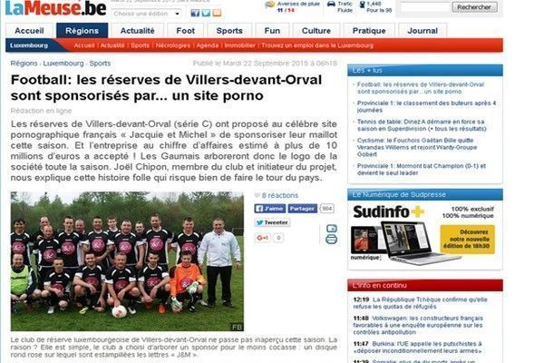 villers-devant-orval sponsorisé par Jacquie et Michel