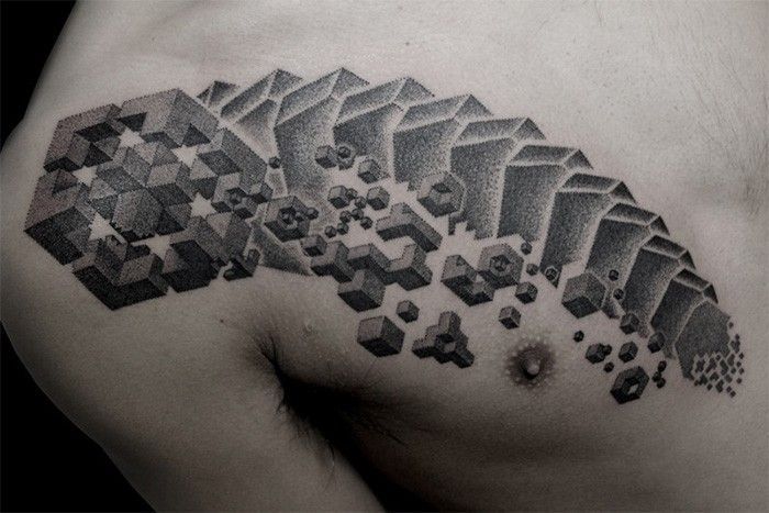 geometric tattoo