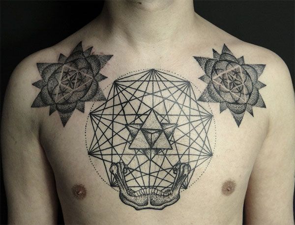 tattoo géométrique