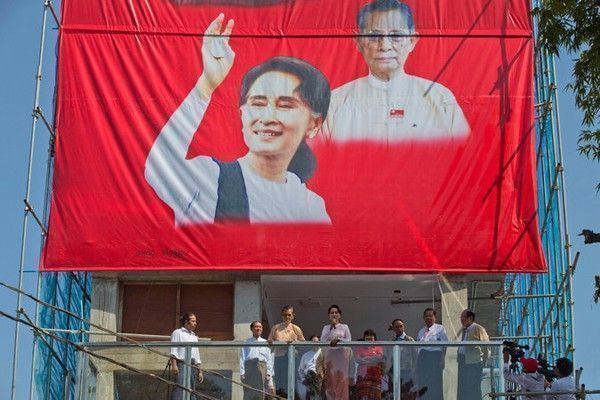 Aung San Suu Kyi victoire lnd