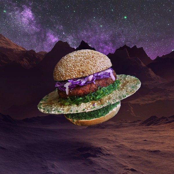burger art