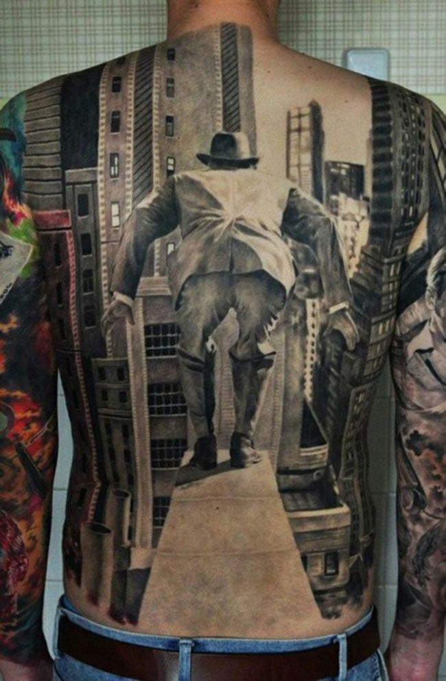 tatouage 3D effet