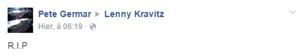 RIP Lenny Kravitz