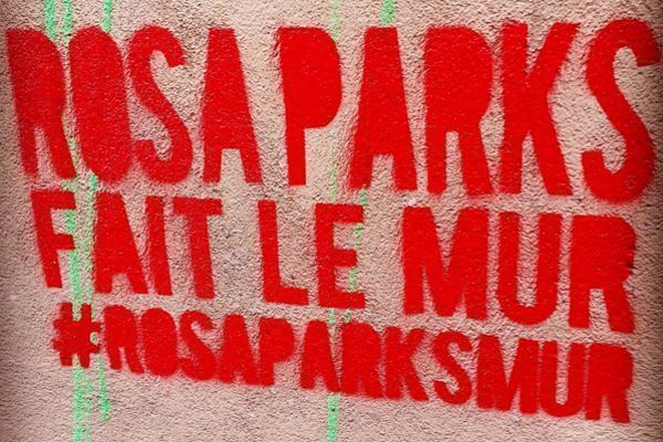 Rosa Parks fait le mur