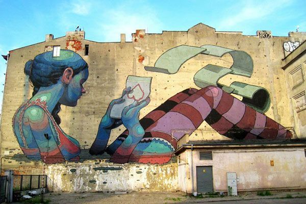 Street art LODZ