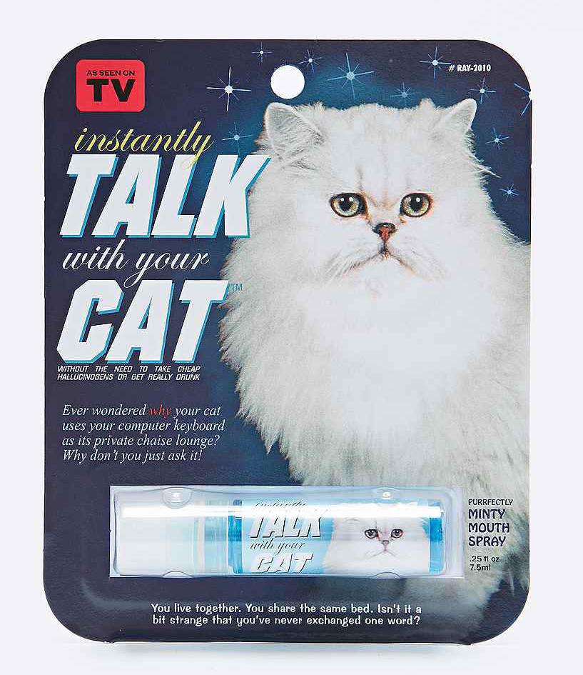 spray pour parler au chat