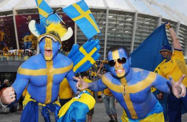 supporters suédois