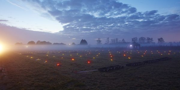 drones lumineux