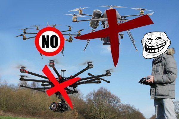 interdictions pour drone