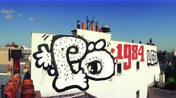 jean yves donati rooftop graffiti paris
