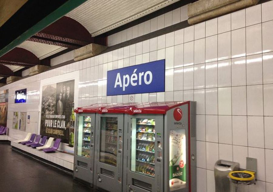 apéro métro parisien