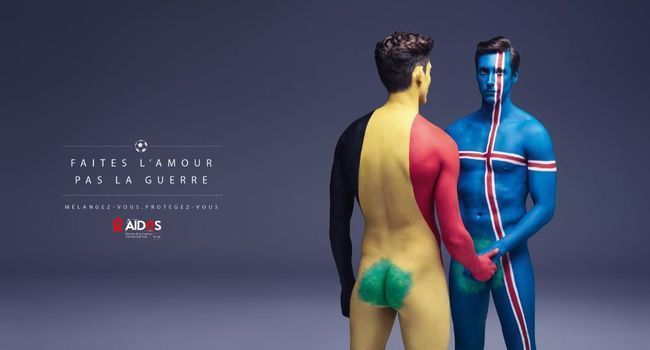 « Faites l’amour, pas la guerre » : la nouvelle campagne AIDS