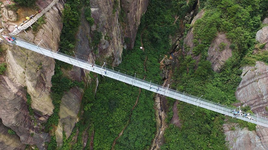 pont verre chine