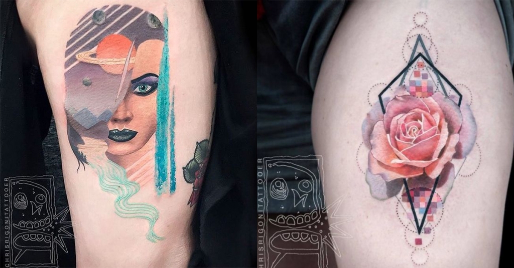 Chris Rigoni, le tatoueur qui mélange les styles