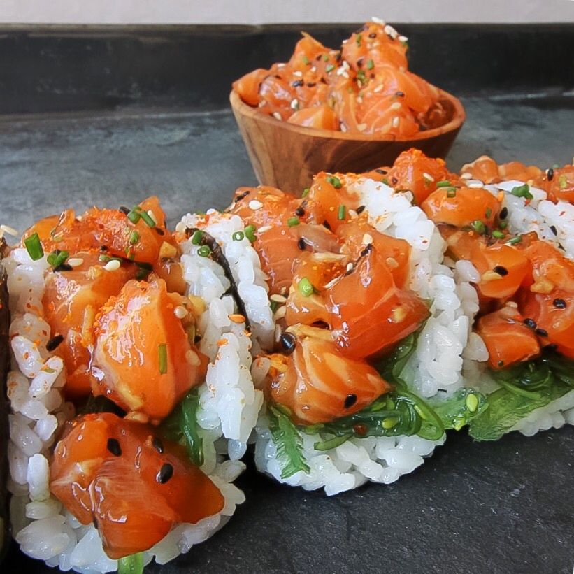 sushi tacos