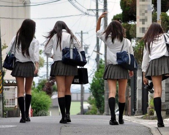 japanese high school girls