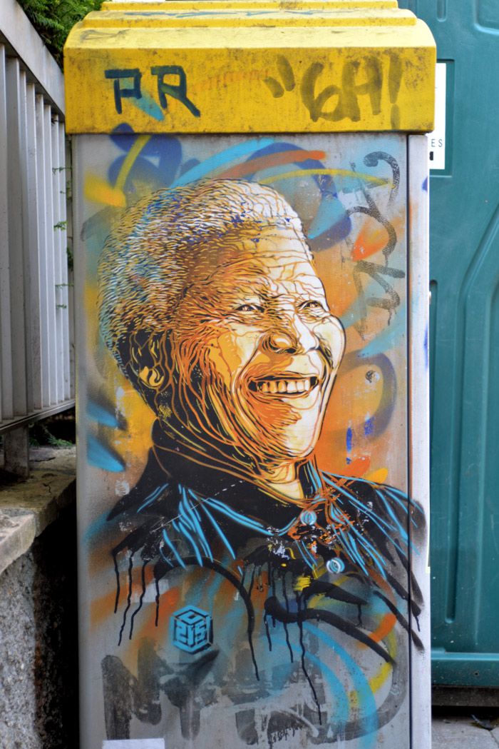 Mandela Street Art 