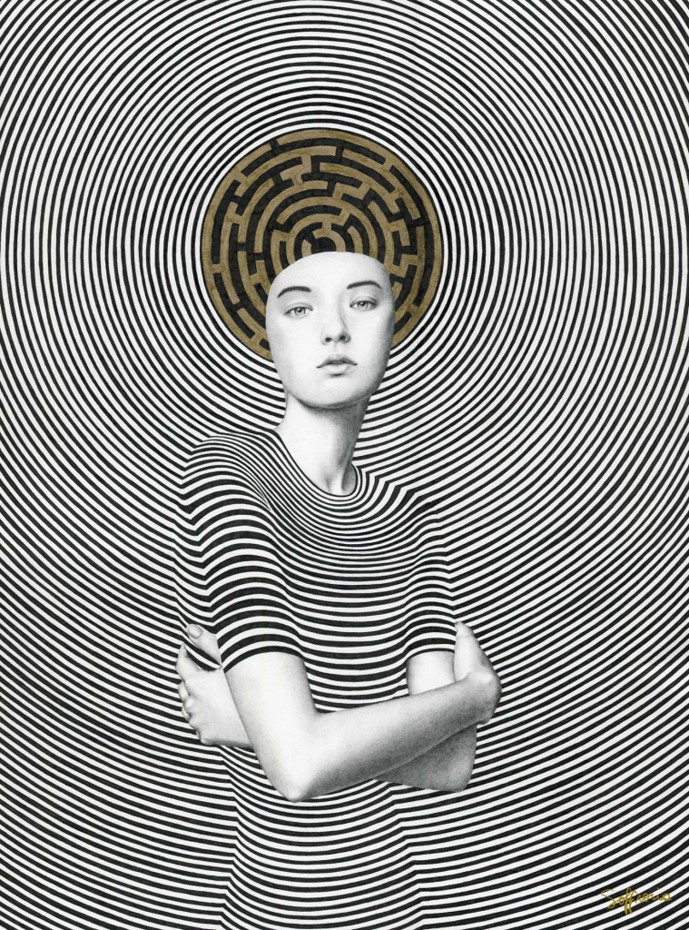 Sofia Bonati illustre la beauté des femmes en trompe-l'oeil | OpenMinded