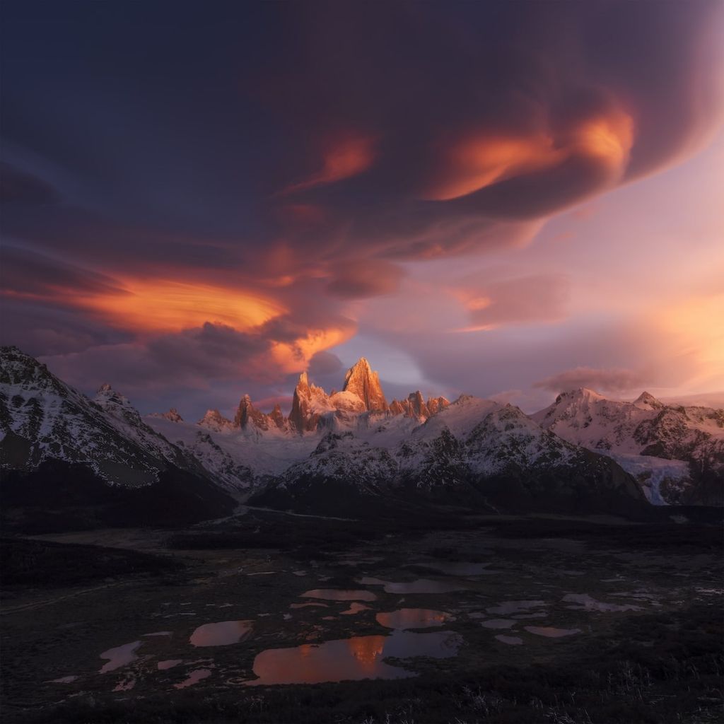 Couds Gather in South America. Xiao Zhu
