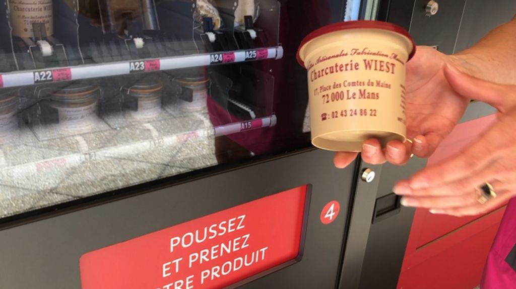 Un distributeur de Rillettes ! et oui ma gueule.