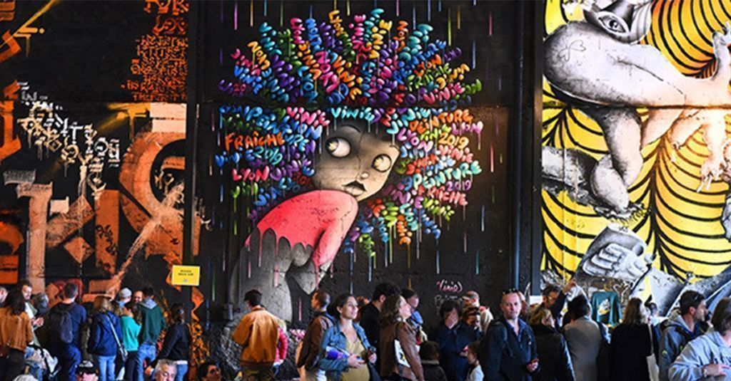 Le festival « peinture fraîche » décore la ville de Lyon