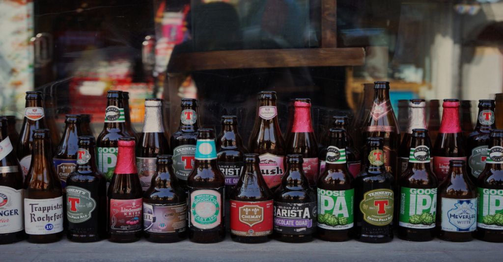 bouteilles de bière