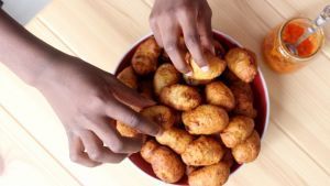 beignets de banane plantain