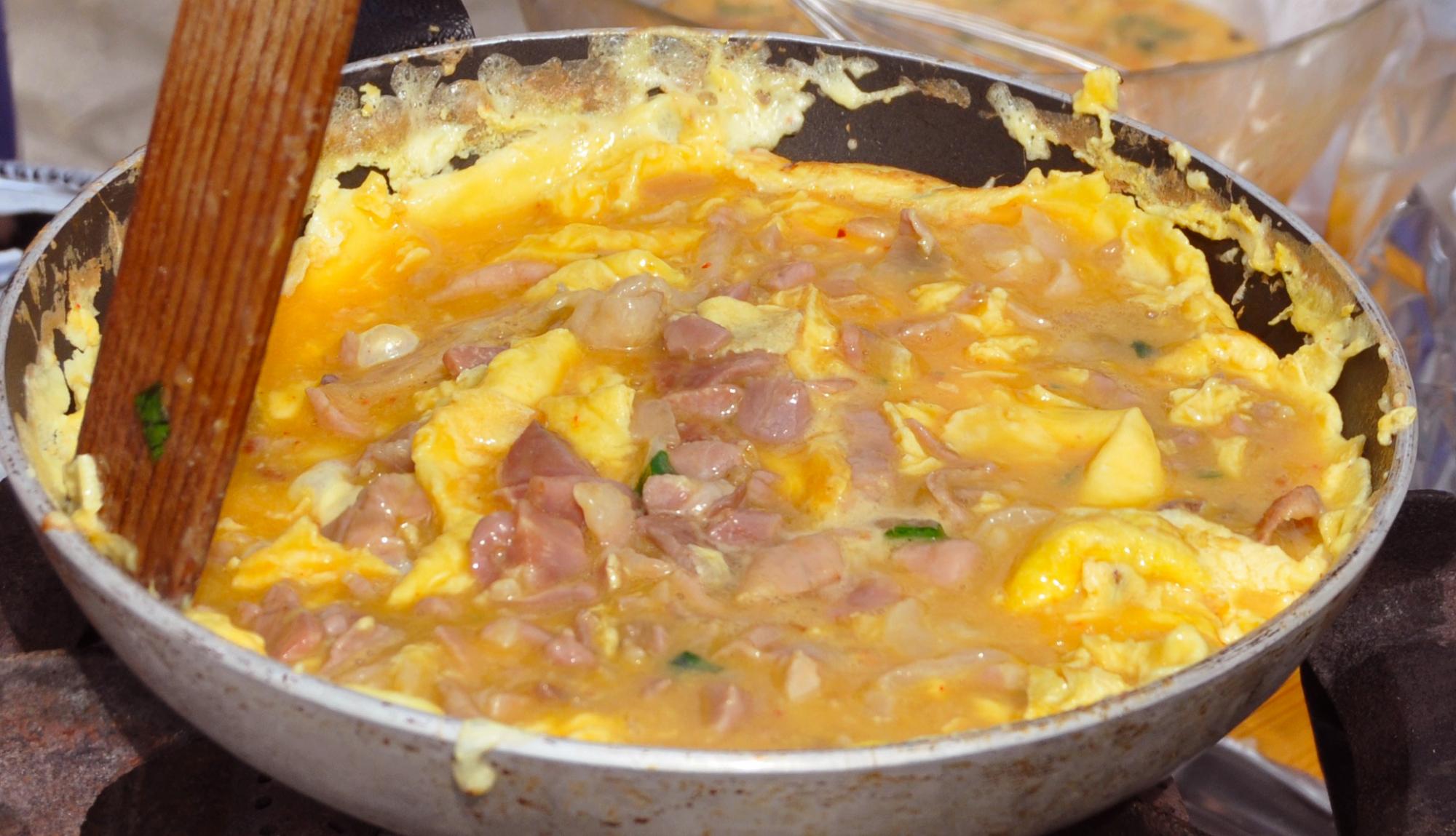 omelette jambon bayonne