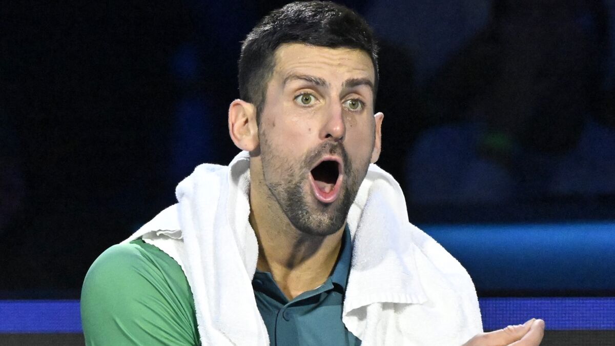 Novak Djokovic sort de ses gonds à la Coupe Davis