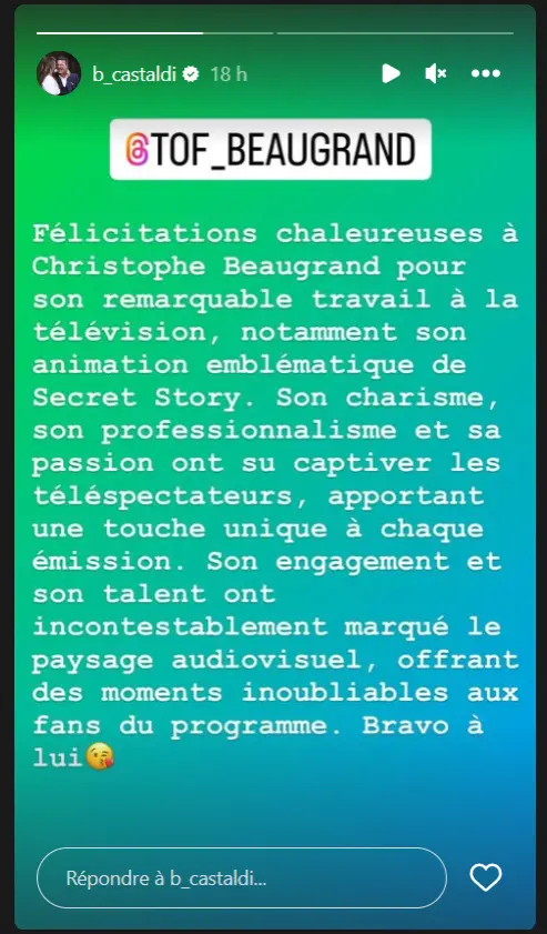 Le nouvel animateur de Secret Story 2024