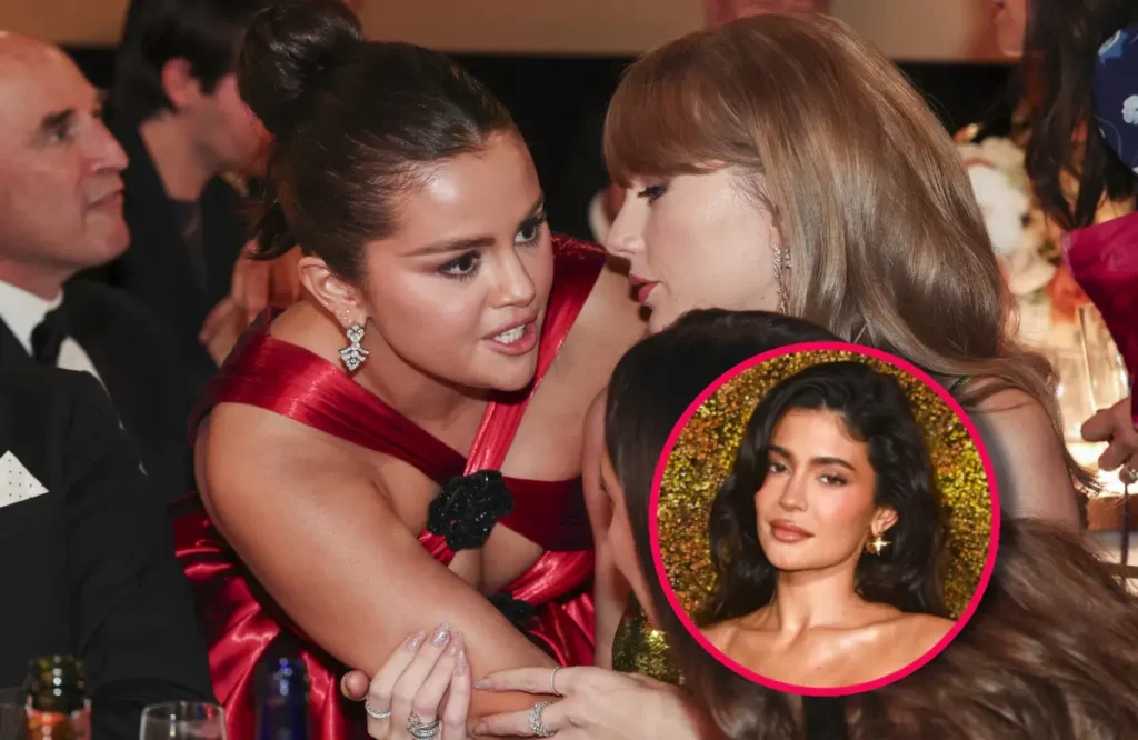 golden globes 2024 taylor swift selena gomez