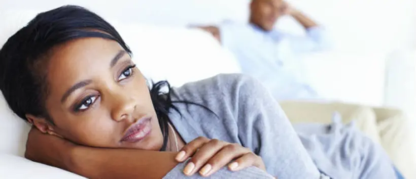 femme malheureuse en couple