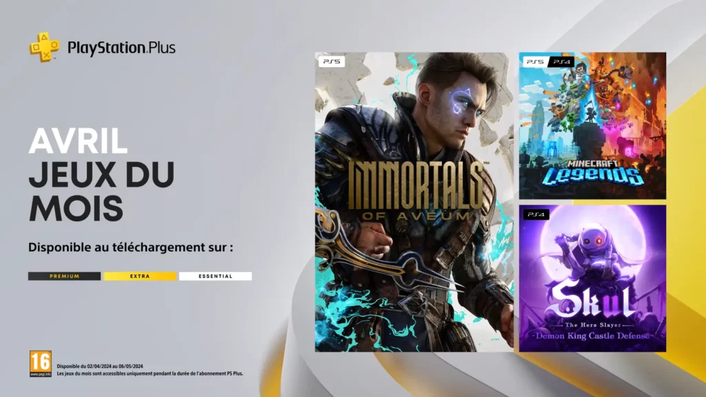 jeux gratuits de PlayStation Plus