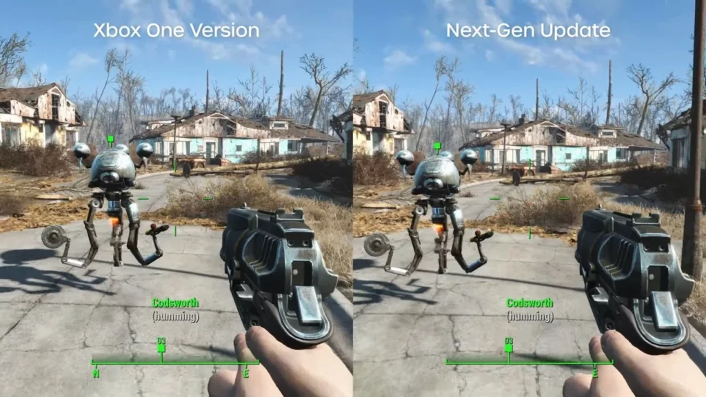 la mise à jour Next-Gen de Fallout 4 écrase l'ancienne version